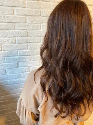 ロング カラー ヘアアレンジ 🌞メンズパーマ ONOE💈のヘアスタイル