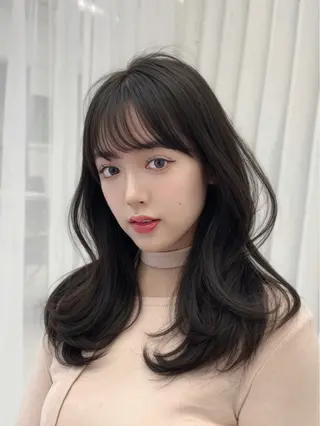 ミディアム 韓国ヘア×2way 🇰🇷和知拓郎のヘアスタイル