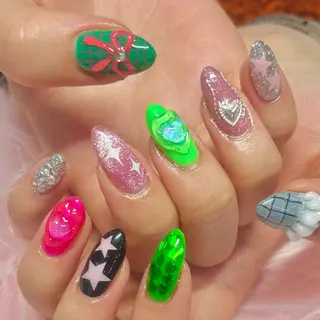 ネイル NICOnail中野店所属・NICO nail ITOMI🎀のネイルデザイン