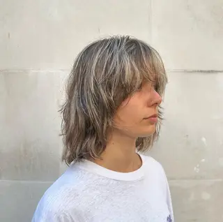 ミディアム 🫧RYOグレージュ /透け感カラー🫧のヘアスタイル