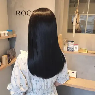 ロング カラー ROCCO ひなこのヘアスタイル