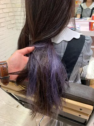 ロング カラー ヘアアレンジ レイヤー＆カラー 人気美容師倉崎涼のヘアスタイル