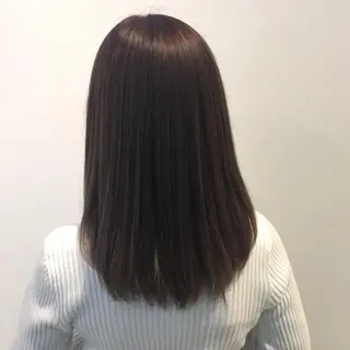 セミロング 透明感カラー🪄 髪質改善♡田中みづきのヘアスタイル