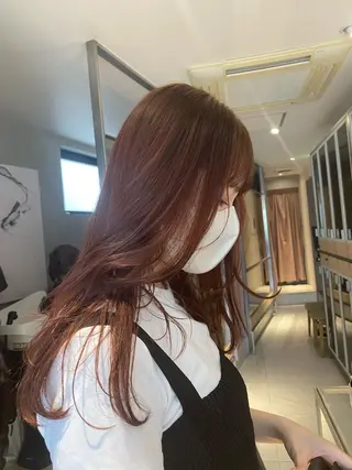ロング カラー 艶髪/ダークトーン 🩶丸山日向のヘアスタイル