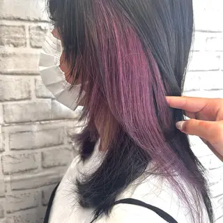 セミロング ayana by ayala所属・❤️‍🔥 RENA❤️‍🔥のヘアスタイル