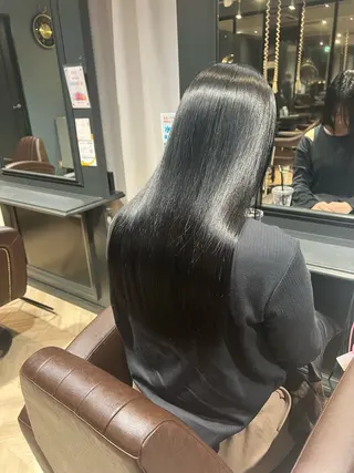 ロング 湯浅 風希のヘアスタイル