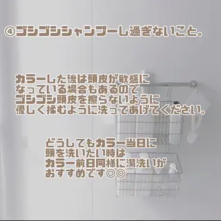 セミロング カラー ヘアアレンジ GO TODAY  SHAiRE SALON岡山所属・Sana/ 耳ツボ/インナーのヘアスタイル