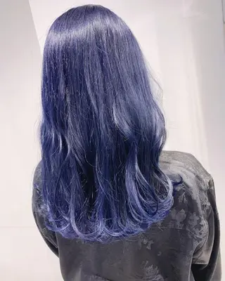 ロング カラー SALOWIN 札幌大通り店所属・🏆ウルフ/レイヤー 指名No.1山口圭佑のヘアスタイル