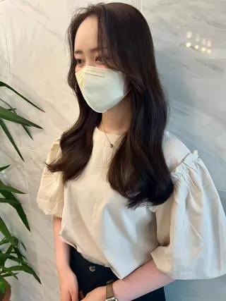 ロング 🩶韓国/似合わせ/ さわ🩶のヘアスタイル