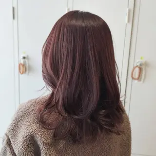 セミロング ase.糸島店所属・UEDA AYAのヘアスタイル