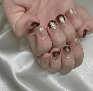 ネイル ミルフィーユ /Tomoeのネイルデザイン