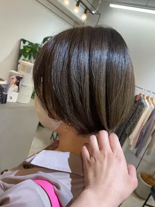 ショート 吉留愛加/ 似合わせ/心斎橋のヘアスタイル