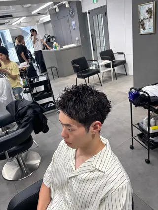 メンズ 【メンズパーマ】 吉原怜音のヘアスタイル