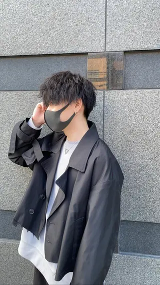 メンズ センターパート /植田のヘアスタイル