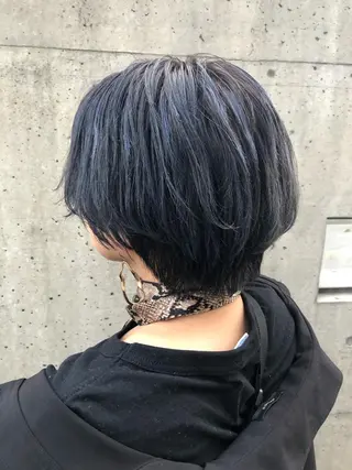 ショート カラー SALOWIN並木所属・韓国ヘア🇰🇷 有田裕也のヘアスタイル