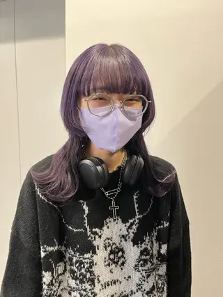 ミディアム カラー GO TODAY SHAiRE SALON 町田店所属・🫧大森 知夏🫧のヘアスタイル