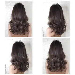 ミディアム カラー KIZU 髪質改善 オカルト怪談のヘアスタイル