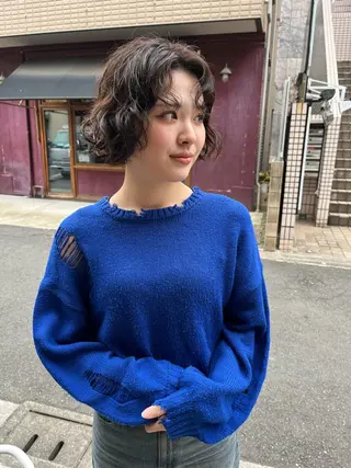 ショート カラー ヘアアレンジ ハイトーン/美髪矯正 🍃大江拓実のヘアスタイル