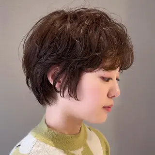 ショート エマノン梅田茶屋町所属・✨艶髪ショート✨ 木場　裕由毅のヘアスタイル