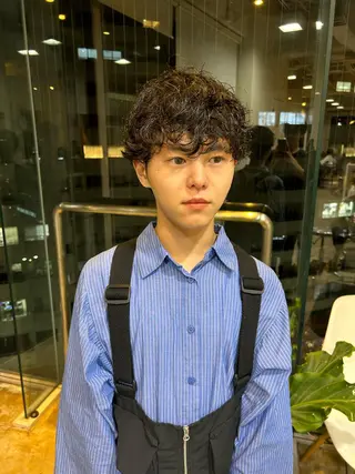 メンズ デザインパーマ🌀 KAISEIのヘアスタイル