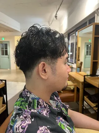 メンズ familiar BOND所属・佐々木陸斗 ショート&メンズのヘアスタイル