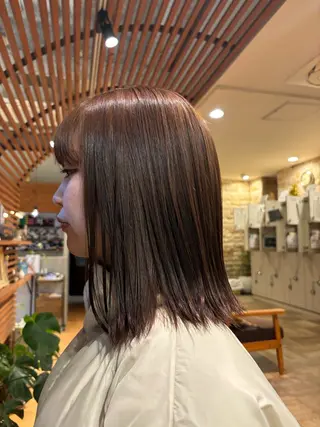 カラー MASHU    ADOBE所属・カラーモデル募集中/ Mino Reikaのヘアスタイル