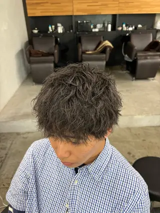 パーマ メンズ mono / Manatoのヘアスタイル