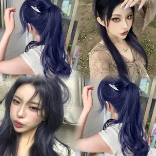 ロング カラー 韓ドルColor🎀 𝐒𝐞𝐧𝐚໒꒱のヘアスタイル