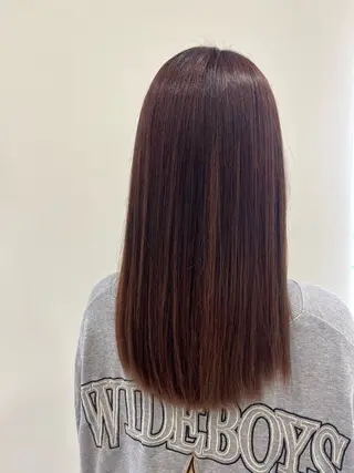 ロング hair and beauty QUATRO 赤塚店所属・QUATROカラー 予約‪のヘアスタイル