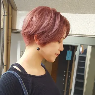 ショート カラー 🔳髪質改善🔳 岡本陽のヘアスタイル