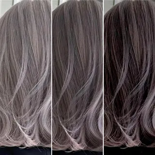 ミディアム カラー エレガンス 六甲店(面貸)のヘアスタイル