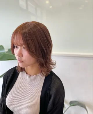 ミディアム Soleil Rukaのヘアスタイル