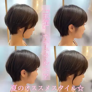 ショート カラー イーラ栄所属・Topstylist 髪質改善縮毛矯正山本のヘアスタイル