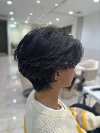 パーマ メンズ men'sカラー 小中達喜のヘアスタイル
