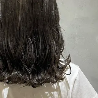 セミロング カラー ヘアアレンジ 高円寺/艶カラー/ レイヤーカットのヘアスタイル