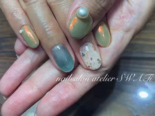 ネイル ヘアーサロン大野所属・nailsalon SWATiのネイルデザイン