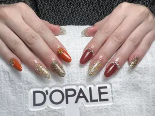 ネイル D‘OPALEサロン所属・トパサロン 上野kkのネイルデザイン