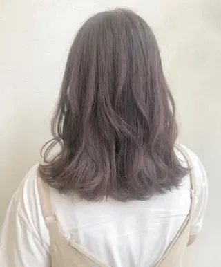 セミロング カラー nakahara madokaのヘアスタイル