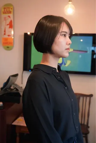 ショート カラー 千葉 慎也のヘアスタイル