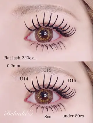 マツエク・マツパ 桜木町♡ Belindaのマツエク・マツパデザイン