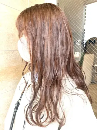 ロング カラー レイヤーカット×艶髪 /Ayanaのヘアスタイル