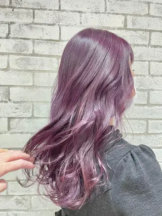 ロング カラー パーマ ヘアアレンジ filo byFeria渋谷所属・縮毛矯正/美髪 髪質改善/石田幸輔のヘアスタイル