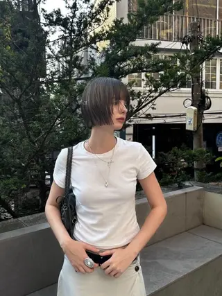ショート ヘアスペースブルーム服部店所属・隈井 鈴のヘアスタイル