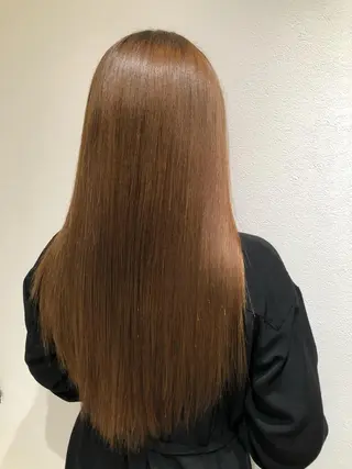 ロング little広島所属・縮毛矯正/髪質改善 矢川 純のヘアスタイル