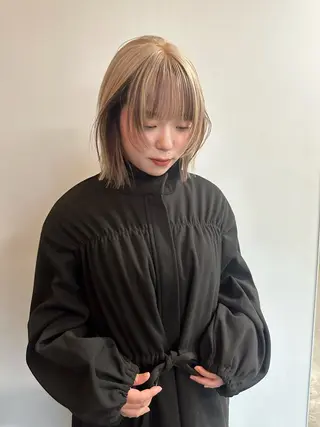 カラー ロングレイヤー ¥0🎀MEIのヘアスタイル