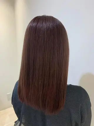 セミロング 🍓韓国ヘア レイヤ ーカット🍓笠原 葵のヘアスタイル