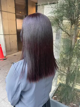 セミロング カラー 🧁はるひ/ ZEST八王子🟡のヘアスタイル