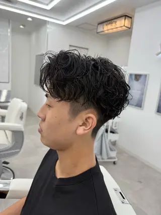 パーマ メンズ DAMDEE マサトのヘアスタイル