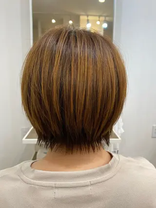 ショート 清水 有紗のヘアスタイル