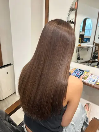 ロング カラー 透明感カラー🪽 mioのヘアスタイル